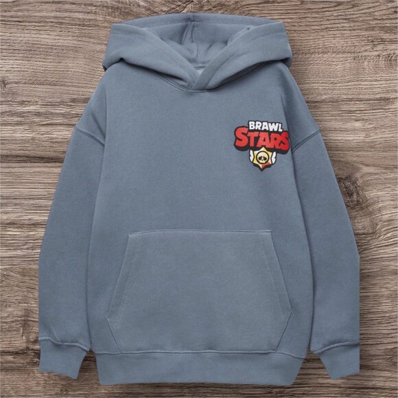 Supercell Brawl Stars Sweatshirt - Blue Multiple Sizes - Picture 3 of 7